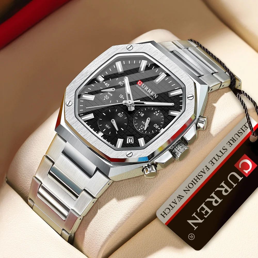 Curren Chronograph – Estilo, Lujo y Precisión