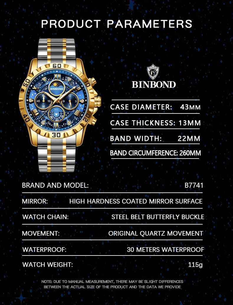 ⏱✨ BINBOND IMPERIAL  — El poder se lleva en la muñeca