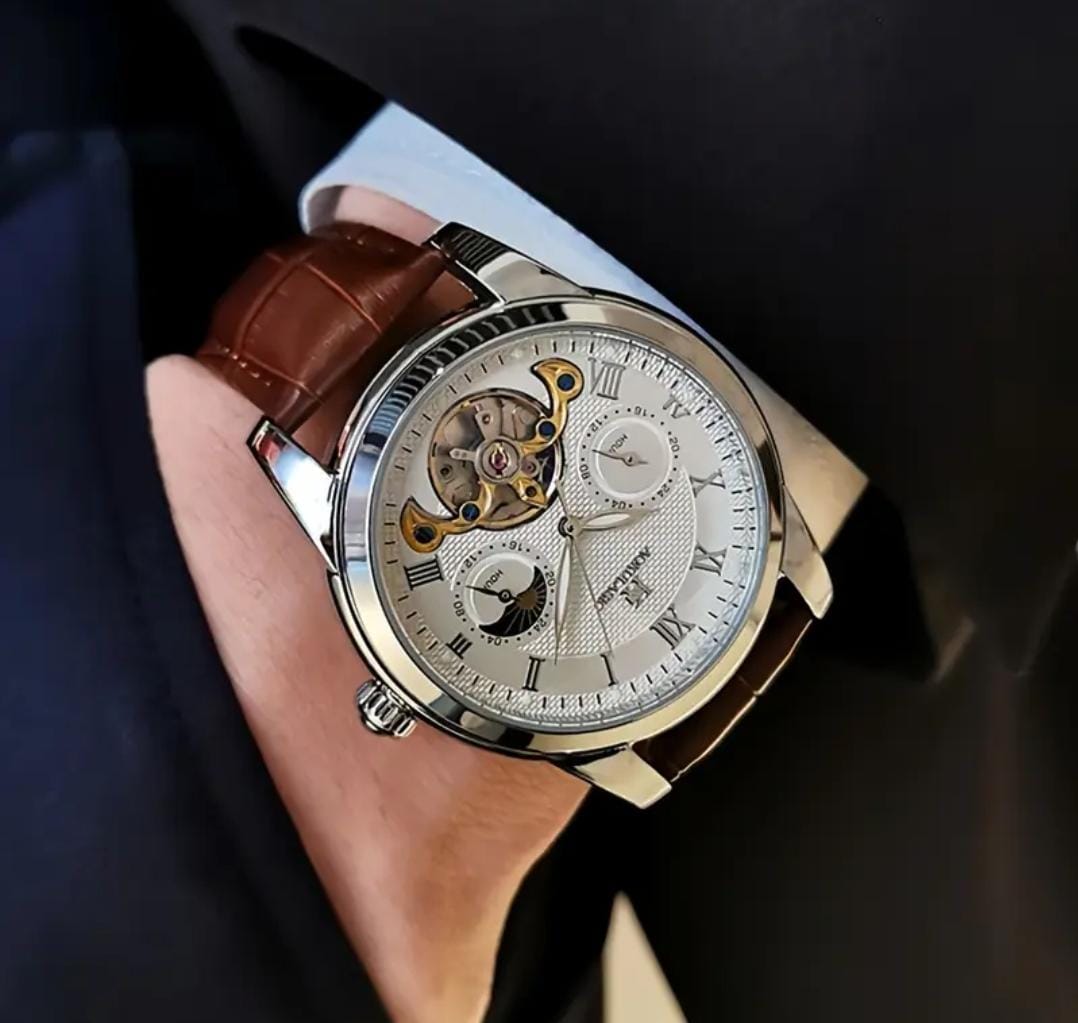 AUREX ROYAL SKELETON™ | Reloj Automático Esqueleto Premium – Edición Limitada