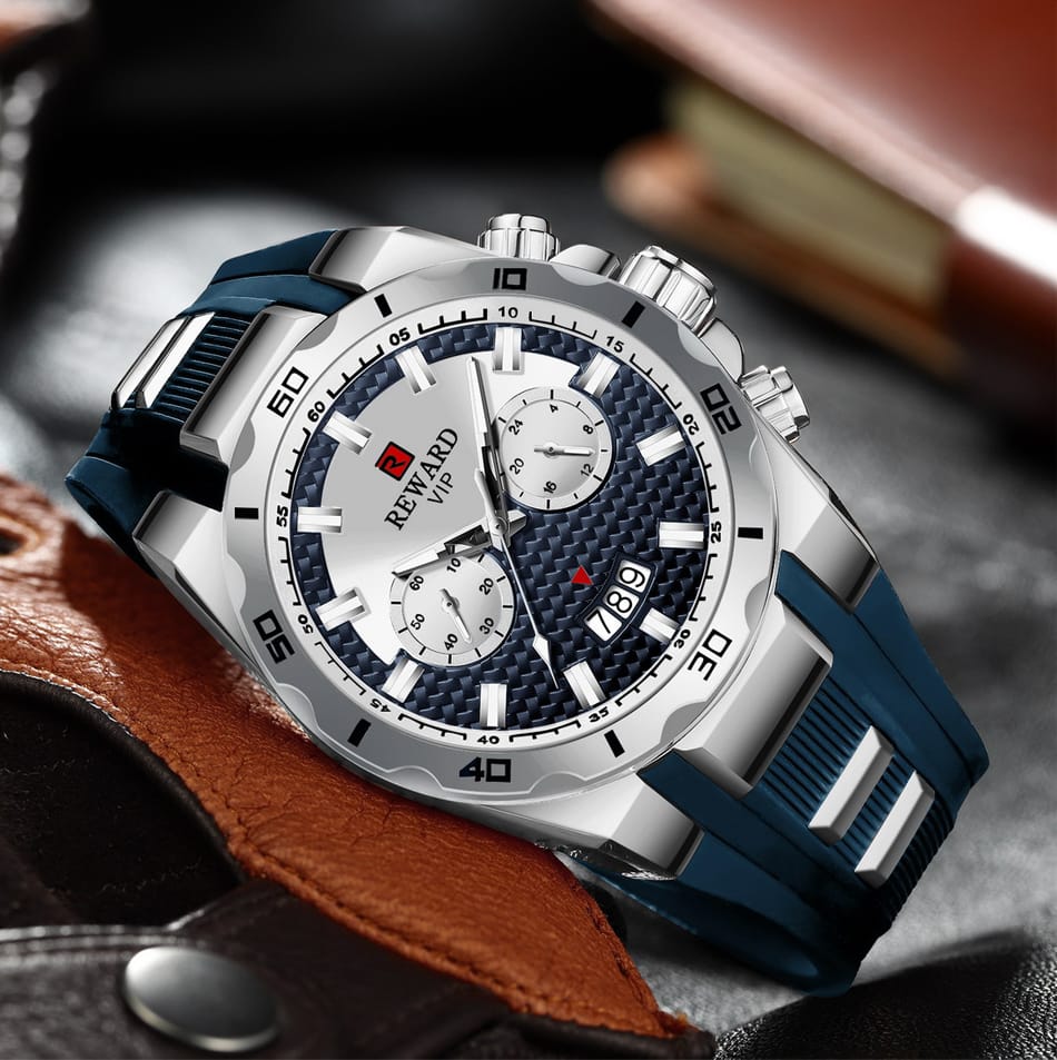 ⌚ REWARD VIP Silver Chrono ⌚