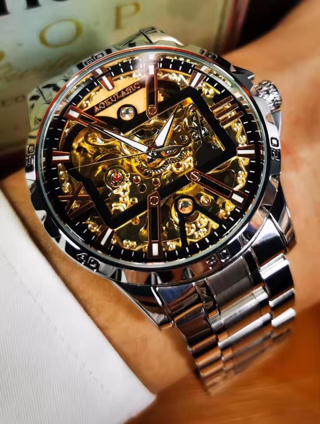 Reloj Automático AUREON™ | Elegancia que Cobra Vida