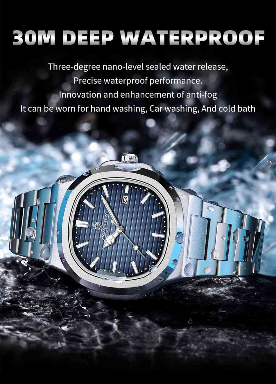 💎 POEDAGAR HOMENAJE Patek Philippe – Poder y precisión en tu muñeca