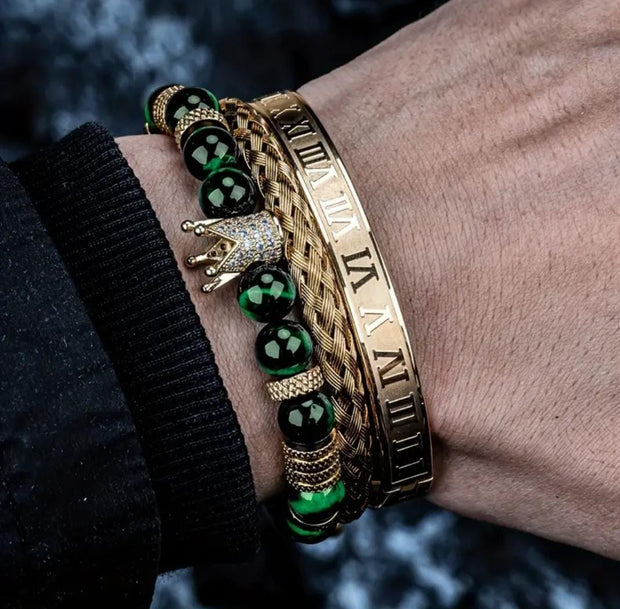 ⭐ ORUSS KingBrace™ – Set de Lujo Masculino