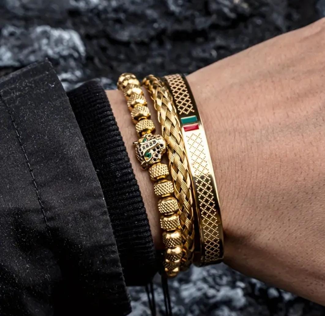 ⭐ ORUSS Golden Panther™ – Set de Lujo Masculino