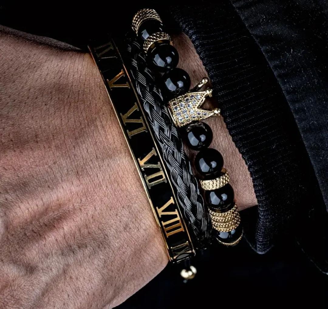 ⭐ ORUSS KingBrace™ – Set de Lujo Masculino