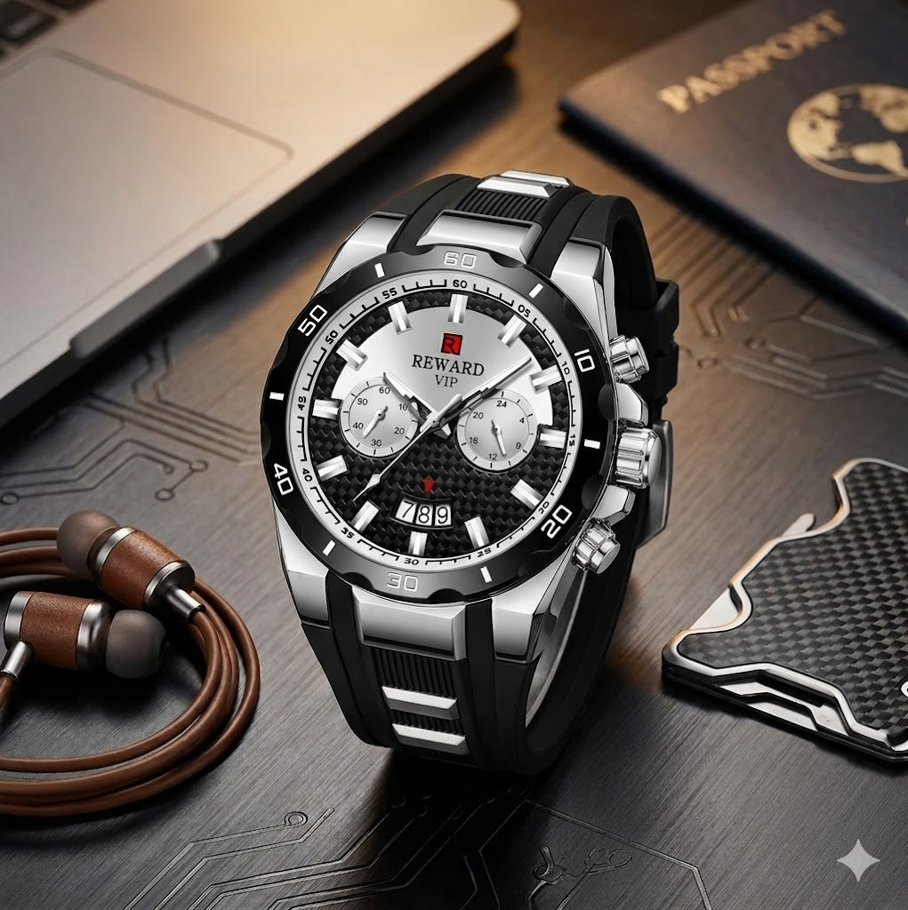 ⌚ REWARD VIP Silver Chrono ⌚